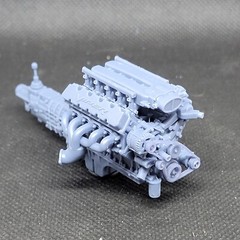 Dodge Viper ZB II 1/24 1/25 Model Engine