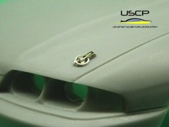 USCP 24A020 1/24 Bonnet Pins Photo-Etched set Upgrade accessories kit