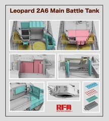 *US/CA Stock* RyeField Model RM 5065 RFM 1/35 Leopard 2A6 Main Battle Tank New