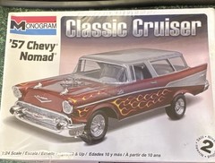 Monogram Classic Cruiser ’57 Chevy Nomad 1:24 Unassembled Kit Skill 2 85-0883