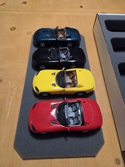 1992-95 Dodge Viper RT/10 (4Pk) Plastic Dealer Promo Model 1:25 Collectors Set