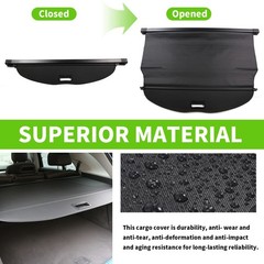 Liizoo Cargo Cover For Acura Rdx 2019 2020 2021 2022 2023 2024 2025 2026