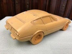 RESIN CAST 1/24 SCALE MODEL KIT BODY PARTS ONLY! Vintage FERRARI 1970 DAYTONA