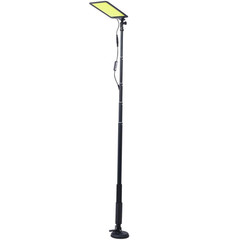 30-Watt Equivalent Integrated LED Black plus Yellow Area Light with Telescoping