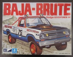 1971 MPC 1-0458 BAJA BRUTE DODGE ADVENTURER SE PICKUP TRUCK model kit 1:25 built