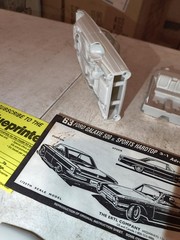 A9A AMT 63 FORD 500XL SPORTS HARDTOP ADVANCED 3 in 1 CUSTOMIZING MODEL KIT 6003