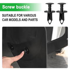 / 1/4-20 M6-1.0 Extruded U Nuts & Body Bolts Kit Engine under Cover Splash Shiel