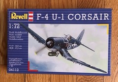 REVELL F-4 U-1 CORSAIR 1/72 scale model kit #04112 (sealed)