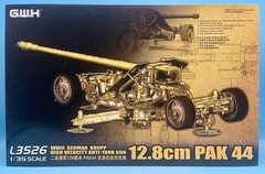 Great Wall Hobby 1/35 GWH L3526 WWII Krupp 12.8cm Pak44 High Velocity Anti Tank