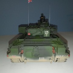 British Chieftain Mk5 Main Battle Tank scale model