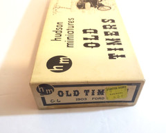 Vintage Hudson Miniatures Old Timers Model Kit 1903 Ford