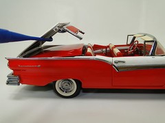 Ford Custom Built Concept Classic Car1:24Hot Rod Race gt TIN Metal Model1950