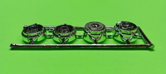 1966 Malibu SS 1/24 Revell Big Little Drag Tires Chrome Centerline Rims Wheels