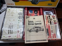 Nichimo 1202 Lotus Europa Special Racing Type 1/12 Large Scale Plastic Model Kit