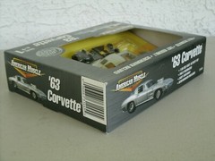 American Muscle 63 Corvette 1:64 Diecast Model Kit #31445