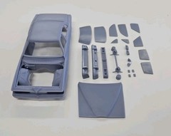 ABS-LIKE RESIN 3D PRINTED 1/25 1977 PONTIAC LEMANS 4-DOOR BODY AND RELATED PARTS