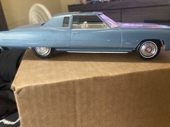 Johan 1974 Blue Cadillac Eldorado Promo Model
