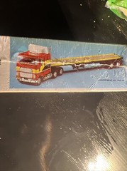 HO Lindberg Ford CL-9000 Tractor Cab Truck W/Flatbed Trailer Kit NEW SEALED 1982