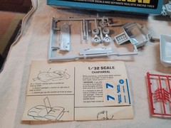 Vintage 60’s Chaparral Palmer 1:32 Model Kit Unbuilt complete in box! #392