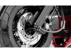 KAWASAKI GPZ900R MOTORCYCLE RED & BLACK STEEL MODEL KIT BY METAL EARTH ICX145
