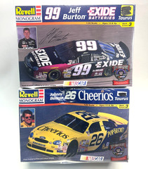 Vintage Lot of 10 BRAND NEW 1:24 1:25 NASCAR Model Cars AMT Revell Monogram NOS