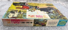 Aurora ’22 Ford Double Deuce T Stock & Street Rod *EMPTY BOX* for model kit vtg