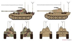 RYEFIELD RM5089 Panther Ausf.G Panzerbefehlswagen Track Links&Fender Side Skirts