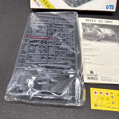 ESCI 1:72 M113 A1 APC Armored Tank Model Kit 8305 Opened Sealed Complete NEW