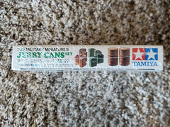 TAMIYA JERRY CANS SET 1/35 MILITARY MINIATURES BRAND NEW SEALED BOX NIB 35026