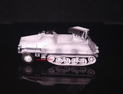 1/144 WWII German 42-Type Rocket Truck Winter Camouflage
