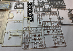 1988 Fujimi Porsche 356B 1600S Roadster 29 Model Car Plastic Kit Parts Only