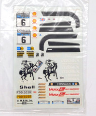 Decal DMC Mk2 Ford Escort Rally Car Cossack 1:24 Roger Clark Shell #6 Lombard