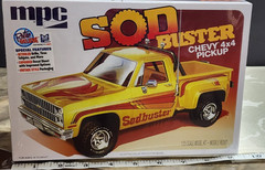 Sod Buster ’81 Chevy 4X4 Pickup Truck MPC 1:25 NEW FACT SEALED *US Seller**