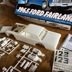 AMT/Ertl Modified Stocker 1965 Ford Fairlane #21652P Released in 2005