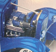 32 FORD SPEEDWAGON – GRILL AND RADIATOR – REVELL 7606 – MODEL CAR KIT PARTS LOT