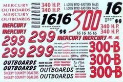Plastic Performance Products #16/#299/#300/#300-B Chrysler Nascar decal