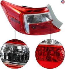 Tail Light Assembly Brake Lamp Left Driver Side Replacement for Camry 2012 2013