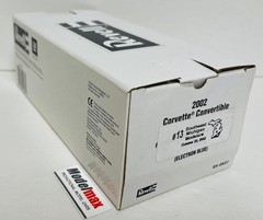 New 2002 Corvette Convertible S.E. Michigan Modelers #13 Promo Model MODELMAX