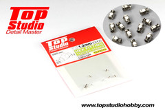Top Studio 1.2mm Hex Fitting Trumpet-shaped (10 pieces) Detail-Up Item # TD23275