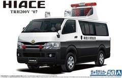 Aoshima 1/24 kit Toyota Hiace Police traffic accident handling vehicl JP 1984