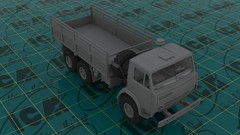 Soviet Six-Wheel Army Truck (New Tool) — Plastic Model Military Vehicle Kit —