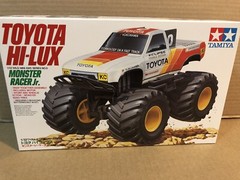 Tamiya Wild Mini 4wd Toyota Racing Hilux 1/32 Model Truck USA Seller No.9