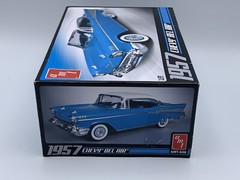 NEW! AMT 1/25 ’57 Chevy Bel Air Model Kit AMT638 638