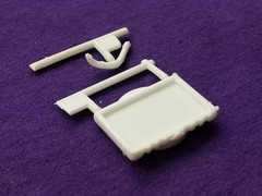 70 1970 Plymouth Cuda AAR RADIATOR & HOSE from Revell 1:24 Model Kit #2875