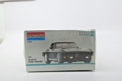 Monogram 1/24 ’65 Vette Street Machine Plastic Model Kit #2724 SEALED