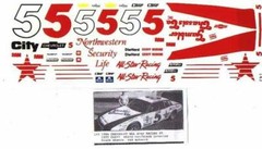 Fred Cady Decal #143 To Do The #5 All Star Racing