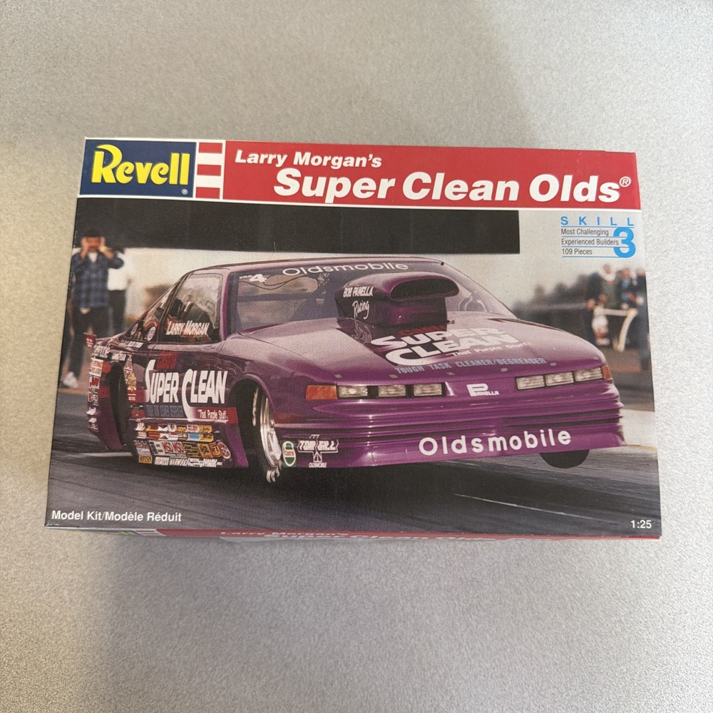 Revell 7362 Larry Morgan Super Clean Pro Stock Oldsmobile 1/25 KIT McM NIOB