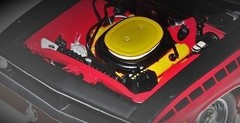 Plymouth Cuda Classic Custom Built Metal Model Concept Hot Rod Race Car