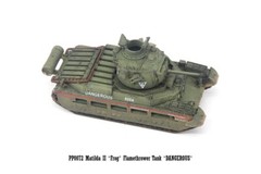 S-Model 1/72 Australia Matilda II “Frog” Flamethrower Tank Finished Model#PP0072