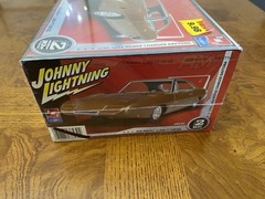 1958 Chevy Impala & 1969 Dodge Charger Johnny Lightning AMT/Ertl 1:25 Model Kits